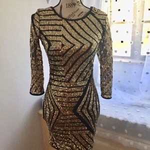 Sexy Windsor Sequined Party Dress